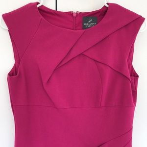 Adriana Papell Magenta Dress